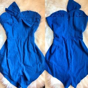 💙 ROYAL BLUE ROMPER 💙